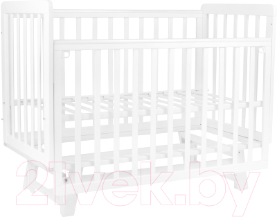 Детская кроватка INDIGO Style на ножках продольный маятник
