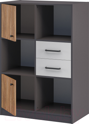 Стеллаж Мебель-Неман Мальма МН-135-09 - фото