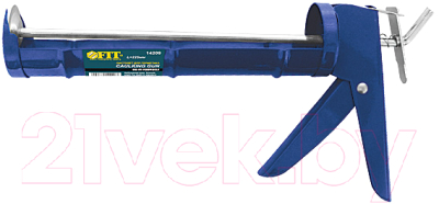 Пистолет для герметика FIT Полукорпусной 225мм / 14209 - фото