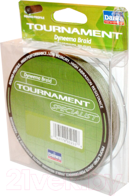 Леска плетеная Daiwa Tournament Specialist 150м 8lb - фото