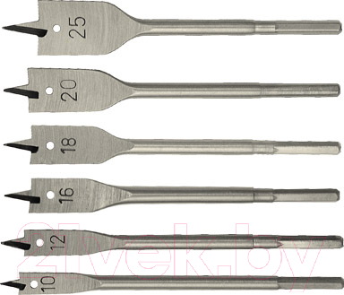 Набор сверл FIT Перовые 6шт / 36160 - фото