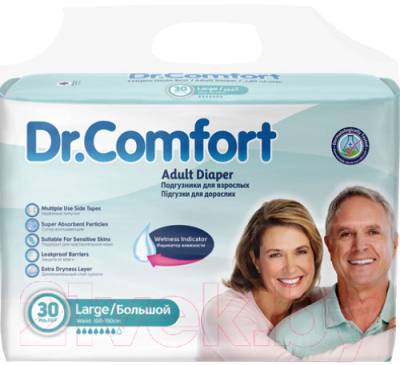 Подгузники для взрослых Dr. Comfort Large - фото