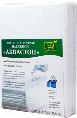 Чехол на матрас защитный AlViTek Аквастоп 70x200 / ЧРА-070 - фото