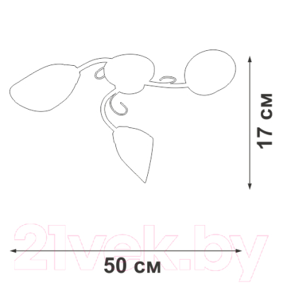 Люстра Vitaluce V3715/3PL