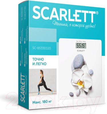 Напольные весы электронные Scarlett SC-BS33E020