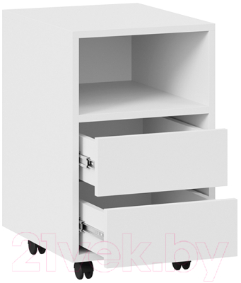 Тумба ТриЯ Выкатная тип 14 (белый ясень)