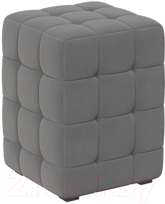 Пуф ТриЯ Аристо (велюр серый) - фото