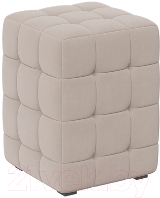 Пуф ТриЯ Аристо (велюр мокко светлый) - фото