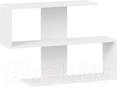 Полка ТриЯ Diamond тип 1 (белый ясень) - фото