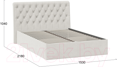 Каркас кровати ТриЯ Скарлет 140x200