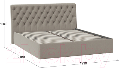 Каркас кровати ТриЯ Скарлет 180x200