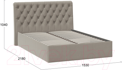 Каркас кровати ТриЯ Скарлет 140x200