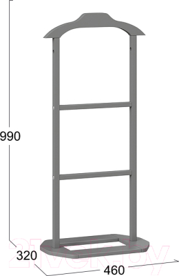 Стойка для одежды ТриЯ Cirta 1