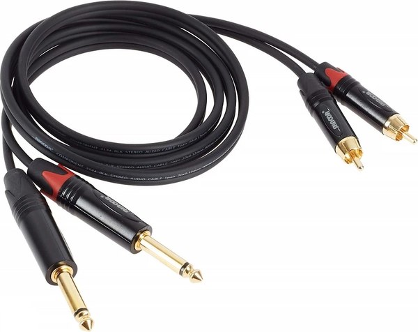 Кабель Shnoor RCA2JM-3m