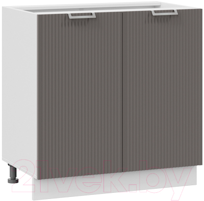 Шкаф-стол кухонный ТриЯ Кимберли 1Н8 (белый/муссон) - фото