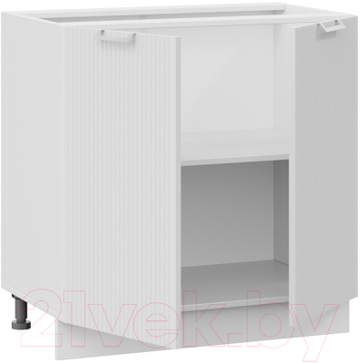 Шкаф-стол кухонный ТриЯ Кимберли 1Н8 (белый/сноу)