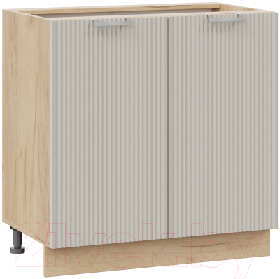 Шкаф-стол кухонный ТриЯ Кимберли 1Н8 (дуб крафт золотой/кремовый) - фото