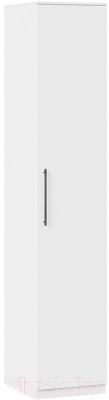 Шкаф-пенал ТриЯ Агата для белья (белый) - фото