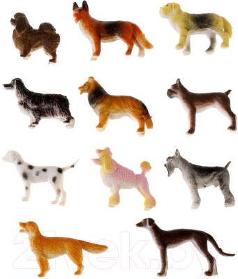 Набор фигурок игровых Играем вместе Набор собак / HB9615-12 - фото