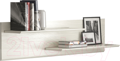Полка Евва Турин ТР-1TL/YA-S (ясень снежный) - фото