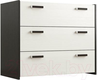 Комод Евва Венеция ВН-3S (венге/бодега) - фото