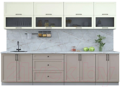 Готовая кухня Интерлиния Тренд 3.0Б - фото