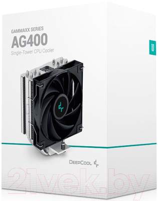 Кулер для процессора Deepcool AG400 (R-AG400-BKNNMN-G-1)