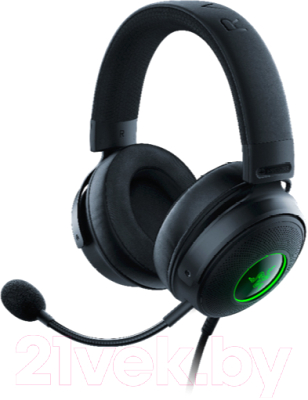 Наушники-гарнитура Razer Kraken V3 HyperSense / RZ04-03770100-R3M1 - фото