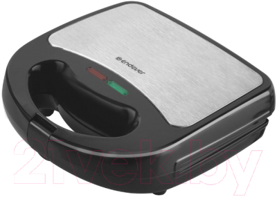 Сэндвичница Endever Skyline SM-28 (черный/сталь) - фото