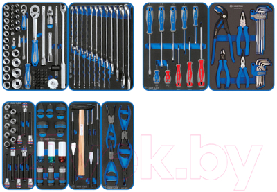 Универсальный набор инструментов King TONY 9G35-152MRVD - фото