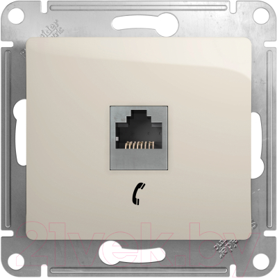 Розетка Systeme (Schneider) Electric Glossa GSL000981T - фото