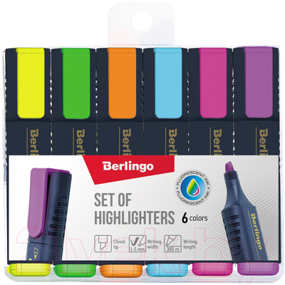 Набор маркеров Berlingo Textline HL500 / T7030 - фото