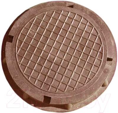 Люк канализационный Стандартпарк Круглый малый садовый / 35285-17 - фото