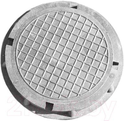 Люк канализационный Стандартпарк Круглый малый садовый / 35285-14 - фото