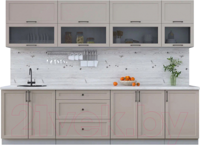 Готовая кухня Интерлиния Тренд 2.9Б - фото