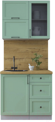 Готовая кухня Интерлиния Тренд 0.9Б - фото