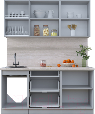 Готовая кухня Интерлиния Тренд 1.7Б