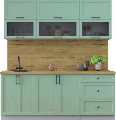 Готовая кухня Интерлиния Тренд 2.0Б - фото