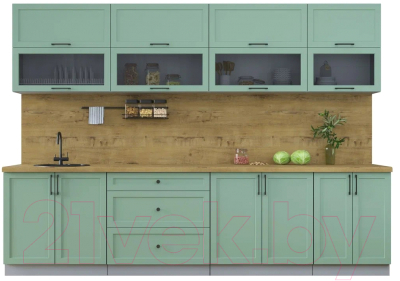 Готовая кухня Интерлиния Тренд 3.0Б - фото