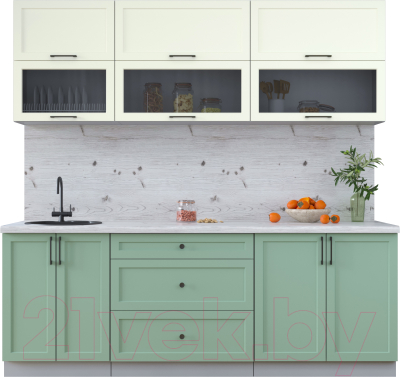 Готовая кухня Интерлиния Тренд 2.2Б - фото