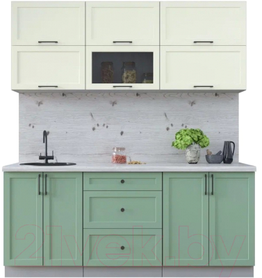 Готовая кухня Интерлиния Тренд 1.9Б - фото