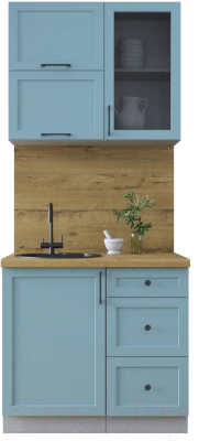 Готовая кухня Интерлиния Тренд 0.9Б - фото