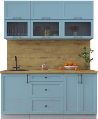 Готовая кухня Интерлиния Тренд 1.7Б - фото