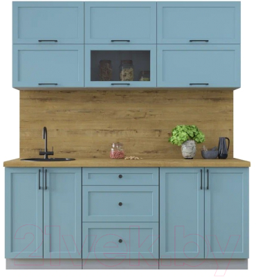 Готовая кухня Интерлиния Тренд 1.9Б - фото