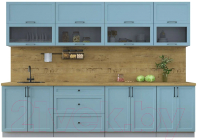 Готовая кухня Интерлиния Тренд 3.0Б - фото