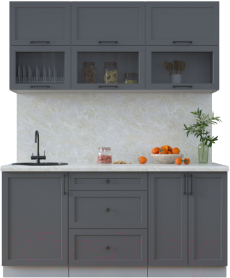 Готовая кухня Интерлиния Тренд 1.7Б - фото