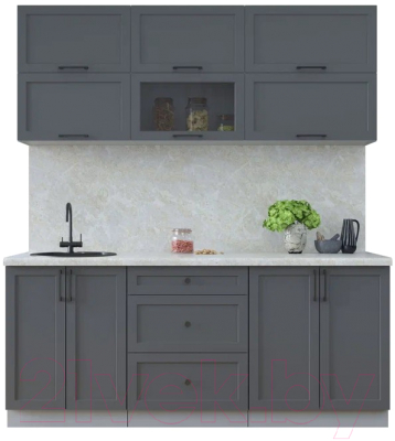 Готовая кухня Интерлиния Тренд 1.9Б - фото