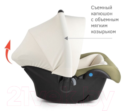 Автокресло Siger Дафни (оливковый)