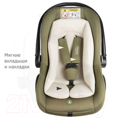 Автокресло Siger Дафни (оливковый)