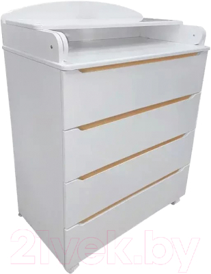 Комод пеленальный INDIGO Style 800/4 с широким пеленальным столиком - фото